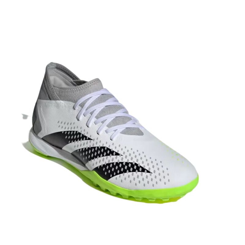 Chuteira-Society-Adidas-Predador-Accuracy-3-Masculino---Branca-Verde
