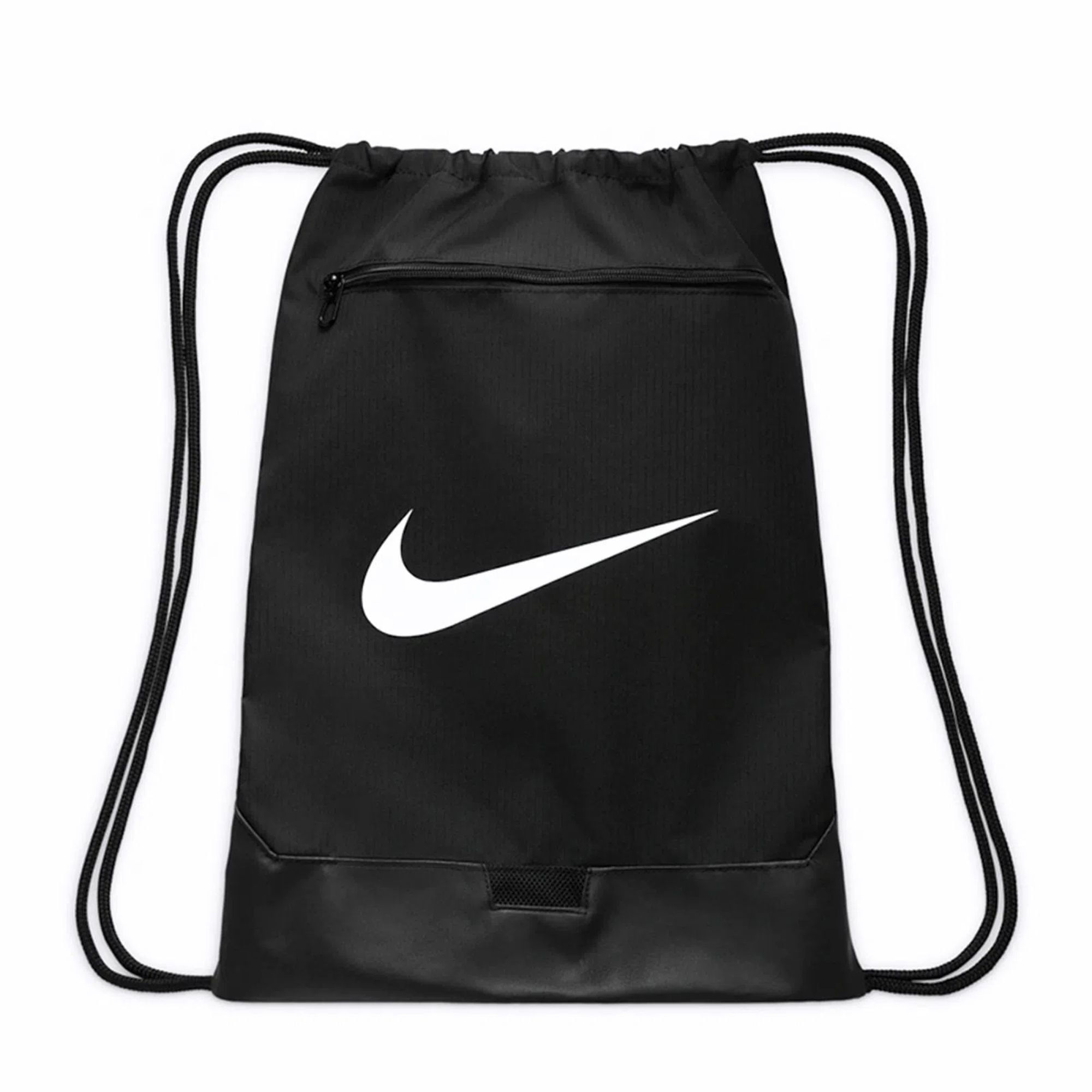 Sacola Nike Brasilia Drawstring 9.5 18L Unissex - Preta