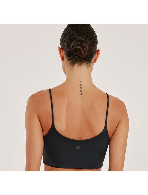 Top Alça Fina Soft Skin Lolli - Preta