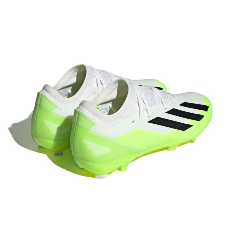 Chuteira-Campo-Adidas-X-Crazyfast-3-Firm-Masculina---branca-verde