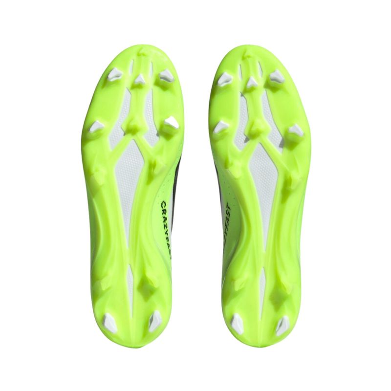 Chuteira-Campo-Adidas-X-Crazyfast-3-Firm-Masculina---branca-verde