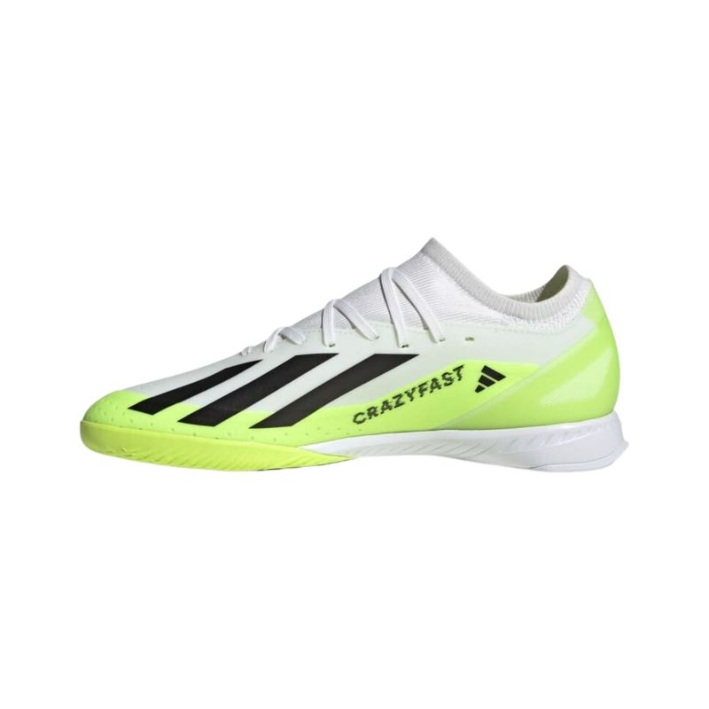 Chuteira-Futsal-Adidas-Crazyfast-3-Masculina---Branca-Verde