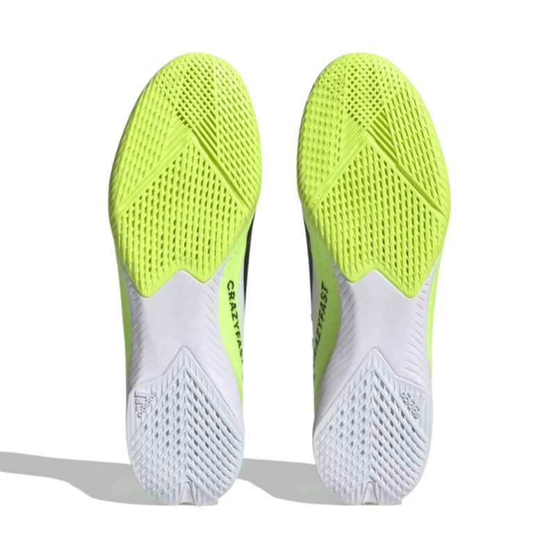 Chuteira-Futsal-Adidas-Crazyfast-3-Masculina---Branca-Verde