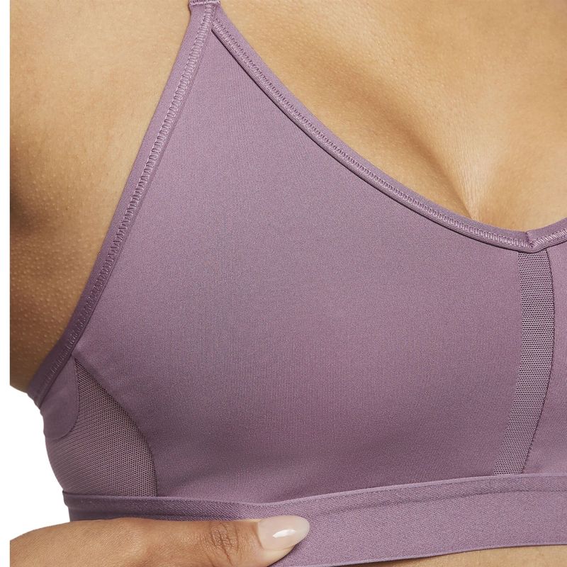 Top Nike Yoga Dri-FIT Indy Roxo 