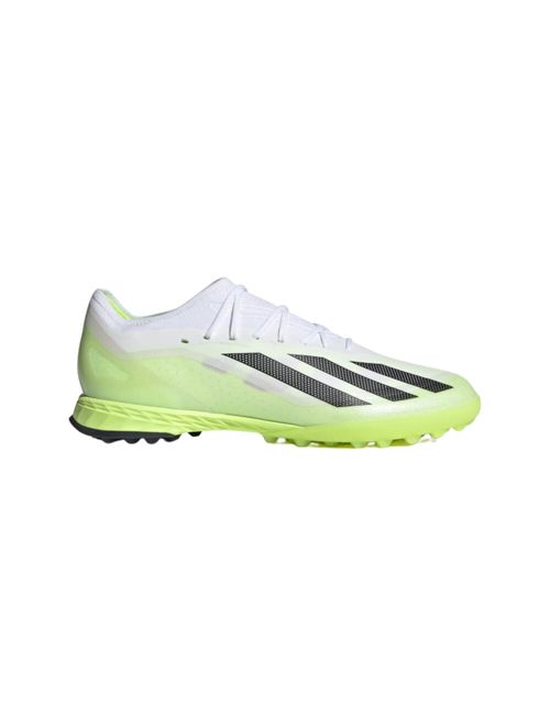 Chuteira Society Adidas X Crazyfast.1 Masculina - Branca/Verde