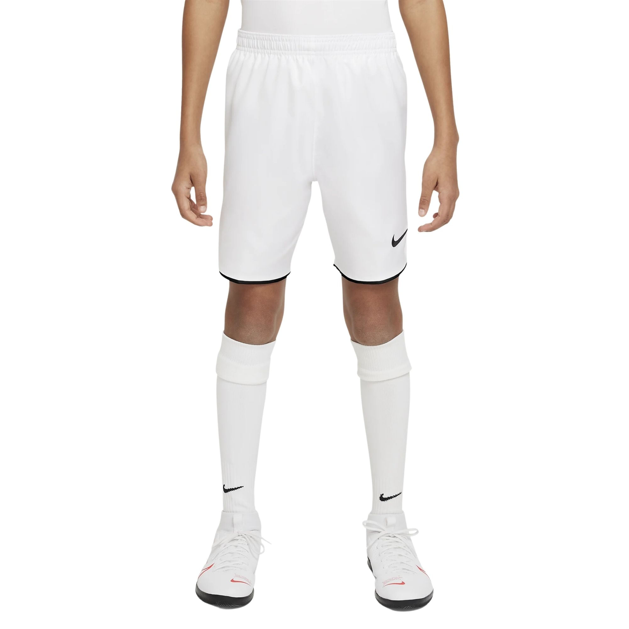 Calção Nike Dri-Fit Laser V Woven Infantil - Branco