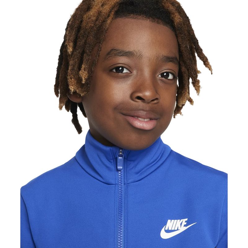 Nike poly cheap tracksuit blue