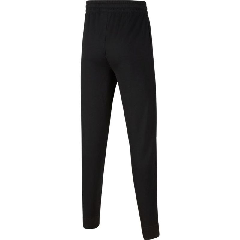 Calça Nike Sportswear Essential Infantil - Preta/Branca - Bayard Esportes