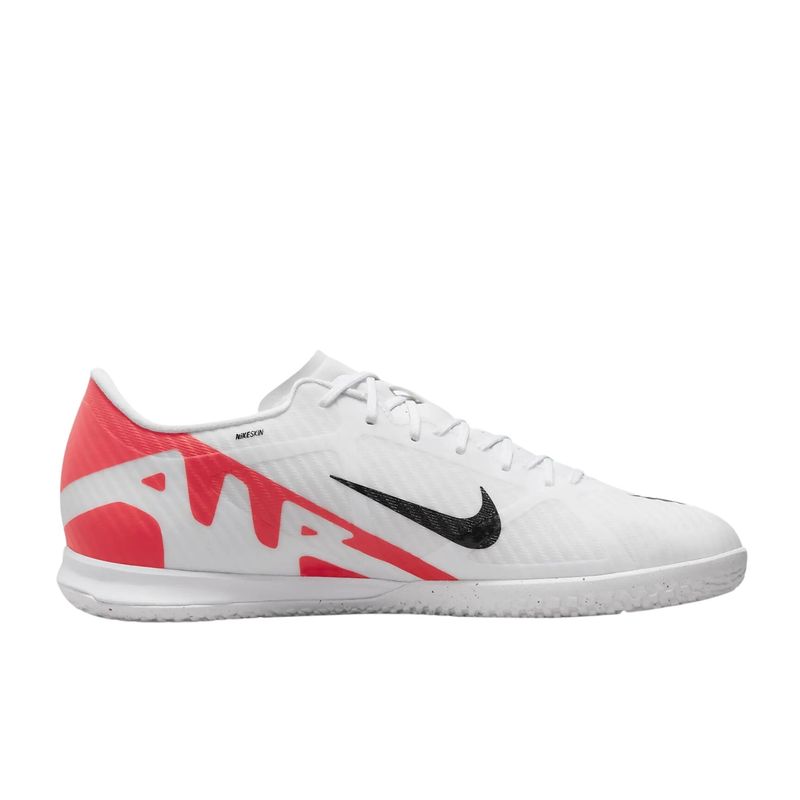 Chuteira-Futsal-Nike-Zoom-Vapor-15-Academy-Masculina---Branca-Vermelha