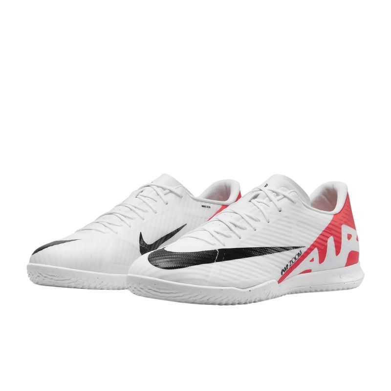Chuteira-Futsal-Nike-Zoom-Vapor-15-Academy-Masculina---Branca-Vermelha