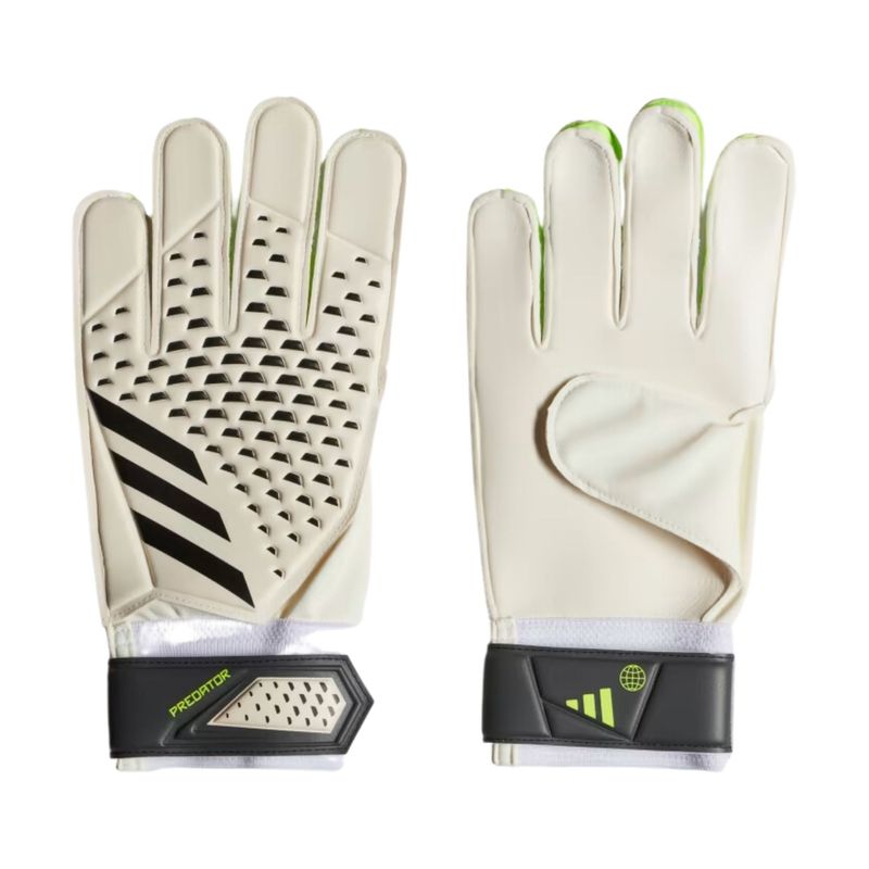 Luva-Goleiro-Adidas-Predator-Treino-Masculina---Branca-Preta