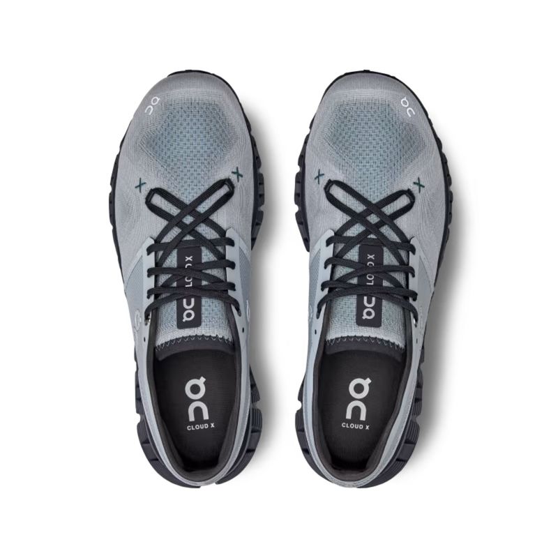 Tenis-On-Running-Cloud-X-3-Masculino---Cinza-Verde