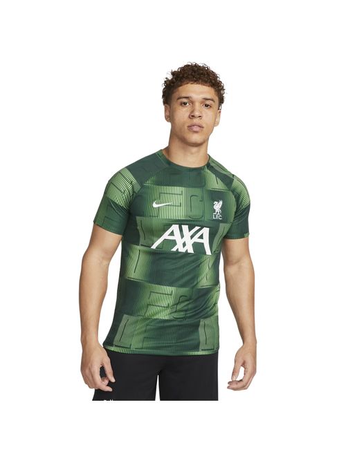 Camisa Liverpool Fc Nike Academy Pro Masculina - Verde/Branca