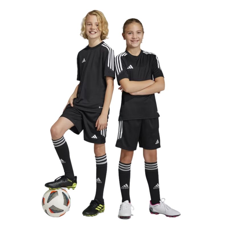 Calção Adidas Tiro Club 23 Infantil - Preto