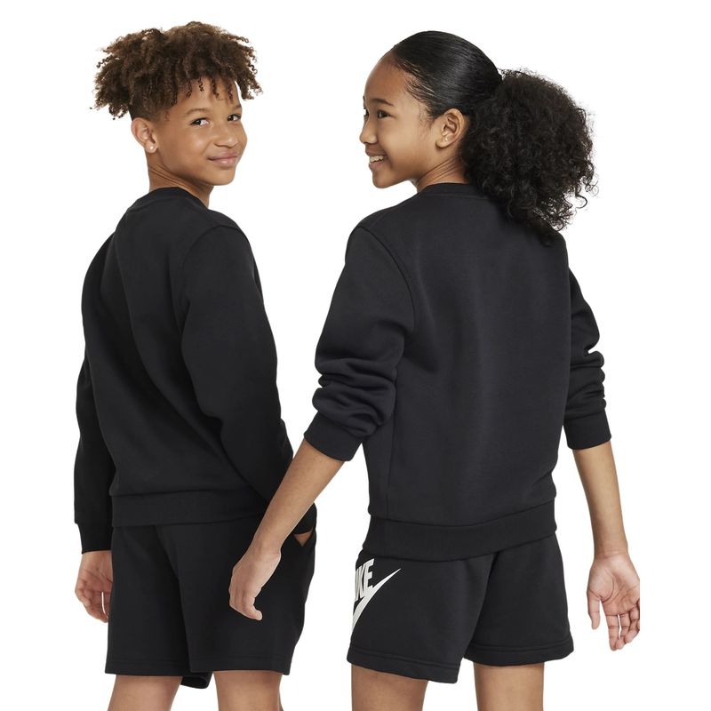 Blusao-Nike-Sportswear-Club-Fleece-Infantil---Preto