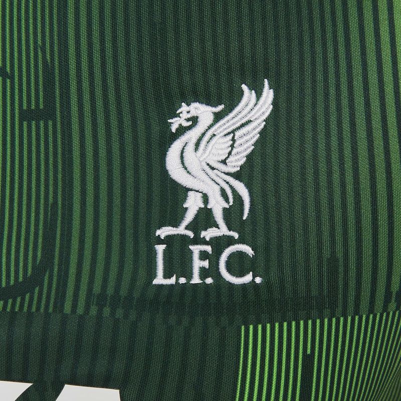 Camisa Liverpool Fc Nike Academy Pro Masculina - Verde/Branca
