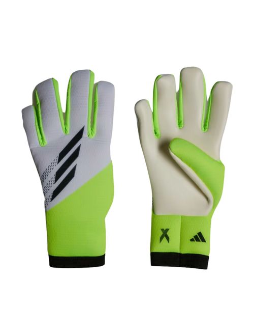 Luva Goleiro Adidas Treino X Unissex - Branca/Verde