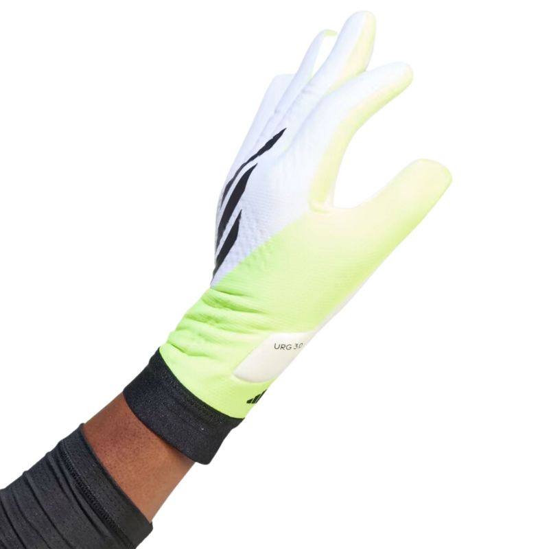 Luva-Goleiro-Adidas-X-League-Unissex---Branca-Verde