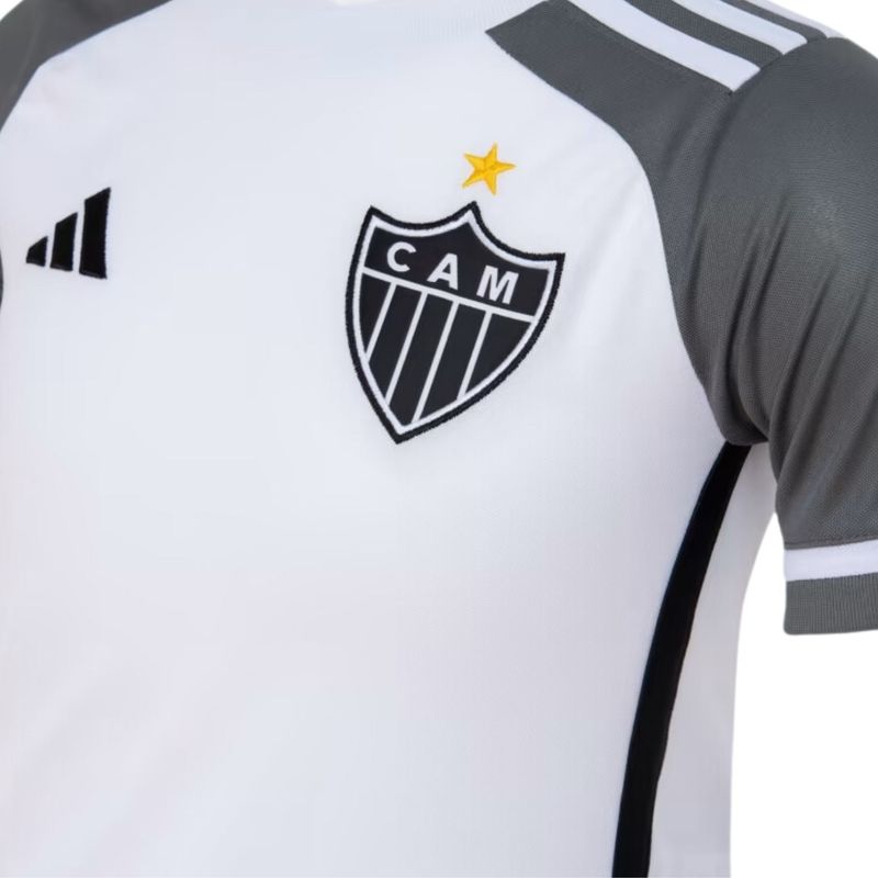 Camisa-Atletico-Mineiro-23-24-Adidas-infantil---Branca-Preta