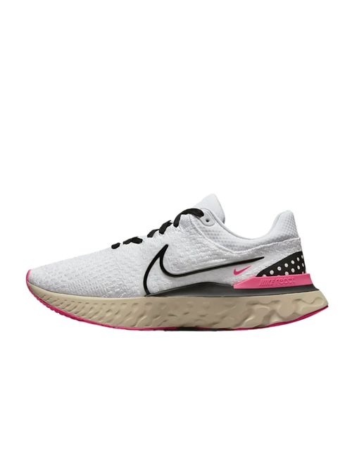 Tênis Nike React Infinity Run Flyknit 3 Masculino - Cinza/Preto