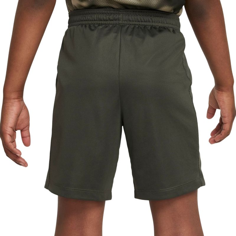 Shorts-Nike-Dri-Fit-Trophy-23-Infantil-Gx-Infantil---Verde-Musgo