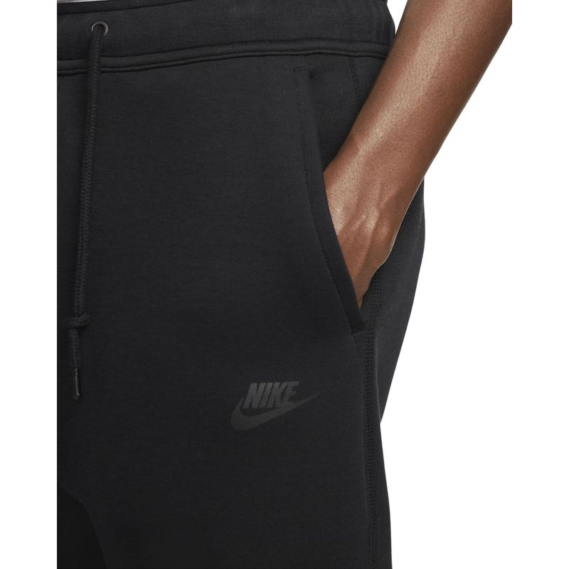 Calça Jogger Nike Sportswear Tech Fleece Masculina - Preta - Bayard Esportes