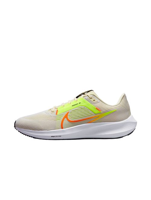 Tênis Nike Pegasus 40 Masculino - Branco/Limão