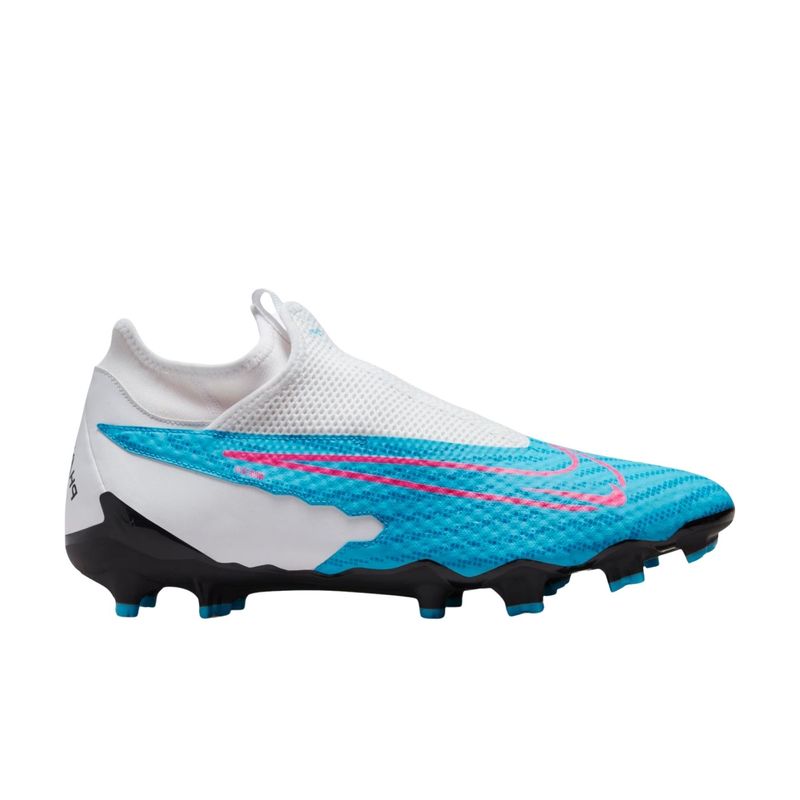 Chuteira-Campo-Nike-Phantom-Gx-Academy-Masculina---Azul-Branca