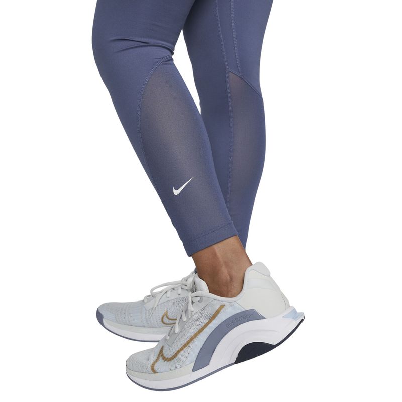 Calça Nike One Dri-Fit Hr 45145 Tight Feminina - Azul - Bayard Esportes