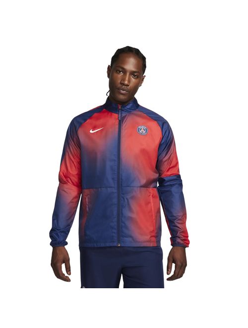 Jaqueta Paris Saint-Germain Nike Repel Academy Awf Gx Masculina - Azul/Vermelha