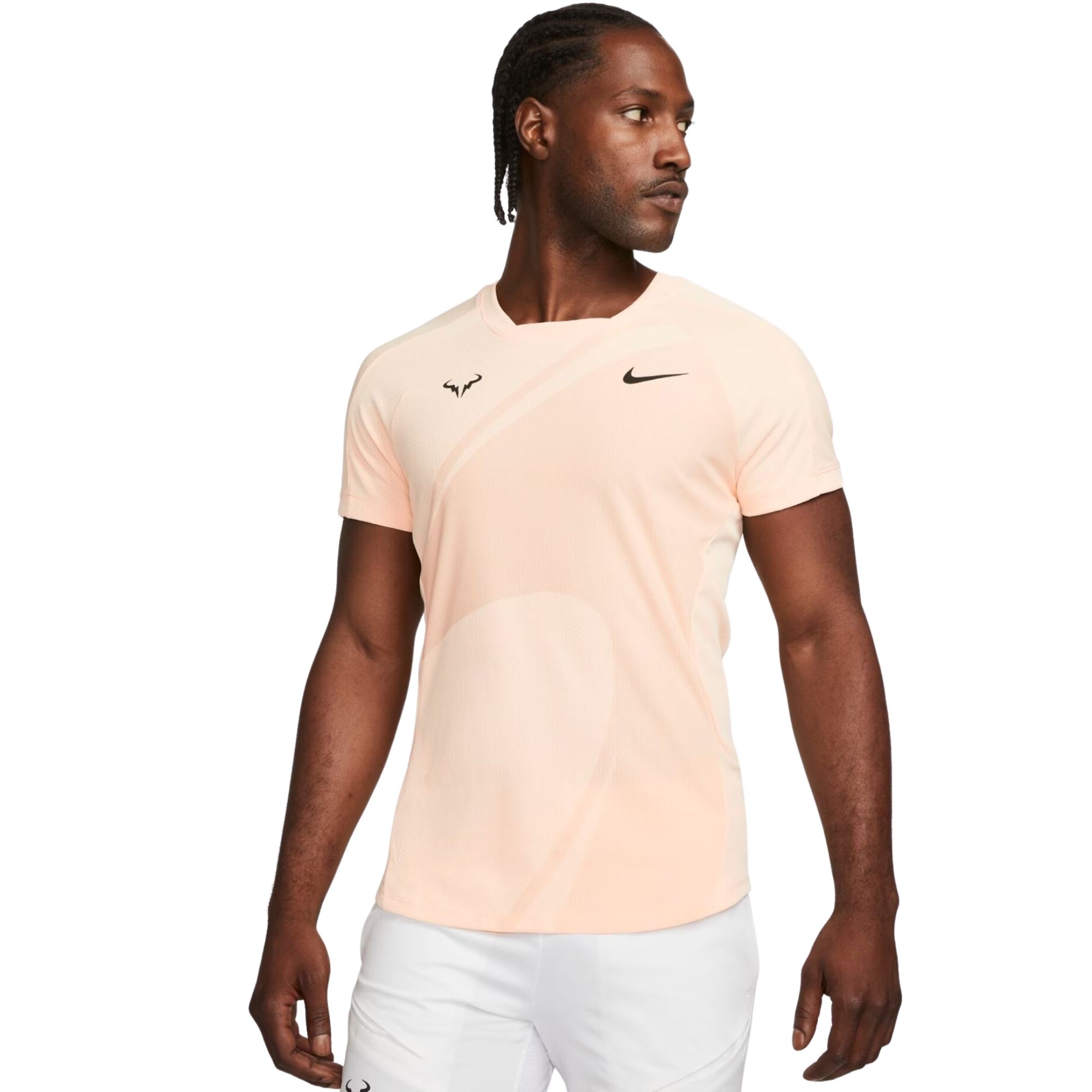 Camiseta Nike Rafa Nadal Dri-Fit Adv Masculina - Salmão