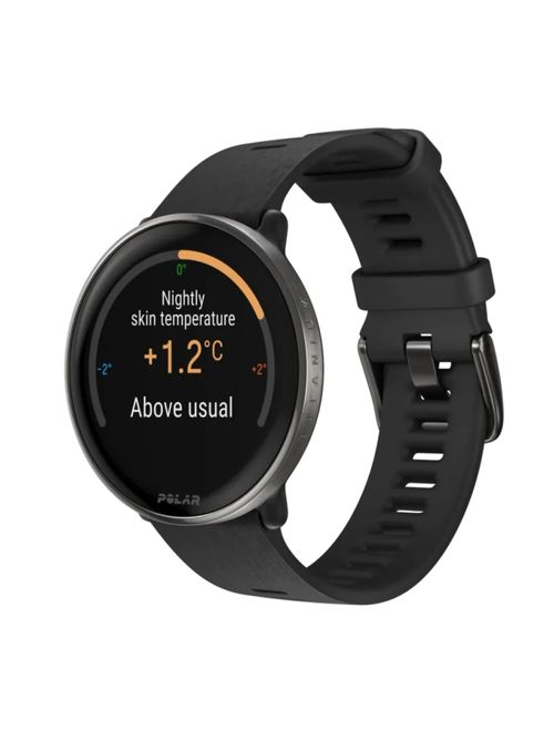 Relógio Monitor Cardíaco Polar Ignite 3 Titanium Unissex - Preto