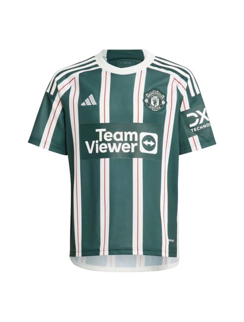 Camisa Manchester United 23 II Adidas Infantil - Verde