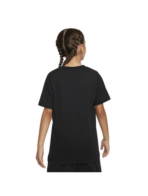 Camiseta Nike Sportswear Tee Photo Infantil - Preto