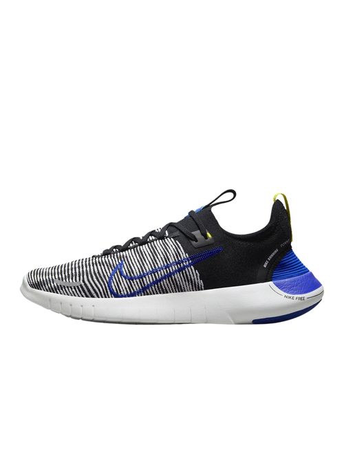 Tênis Nike Free Rn Nn Flyknit Masculino - Preto/Azul