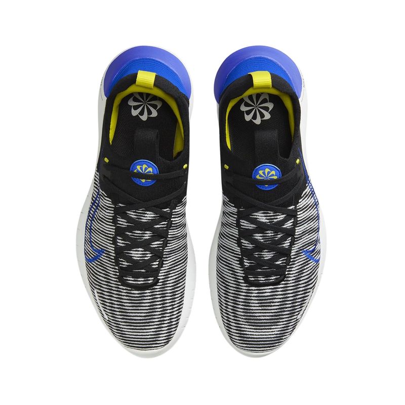 Tênis Nike Free Rn Nn Flyknit Masculino - Preto/Azul