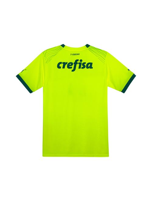 Camisa Palmeiras III 23/24 Puma Torcedor Masculina - Verde Limão