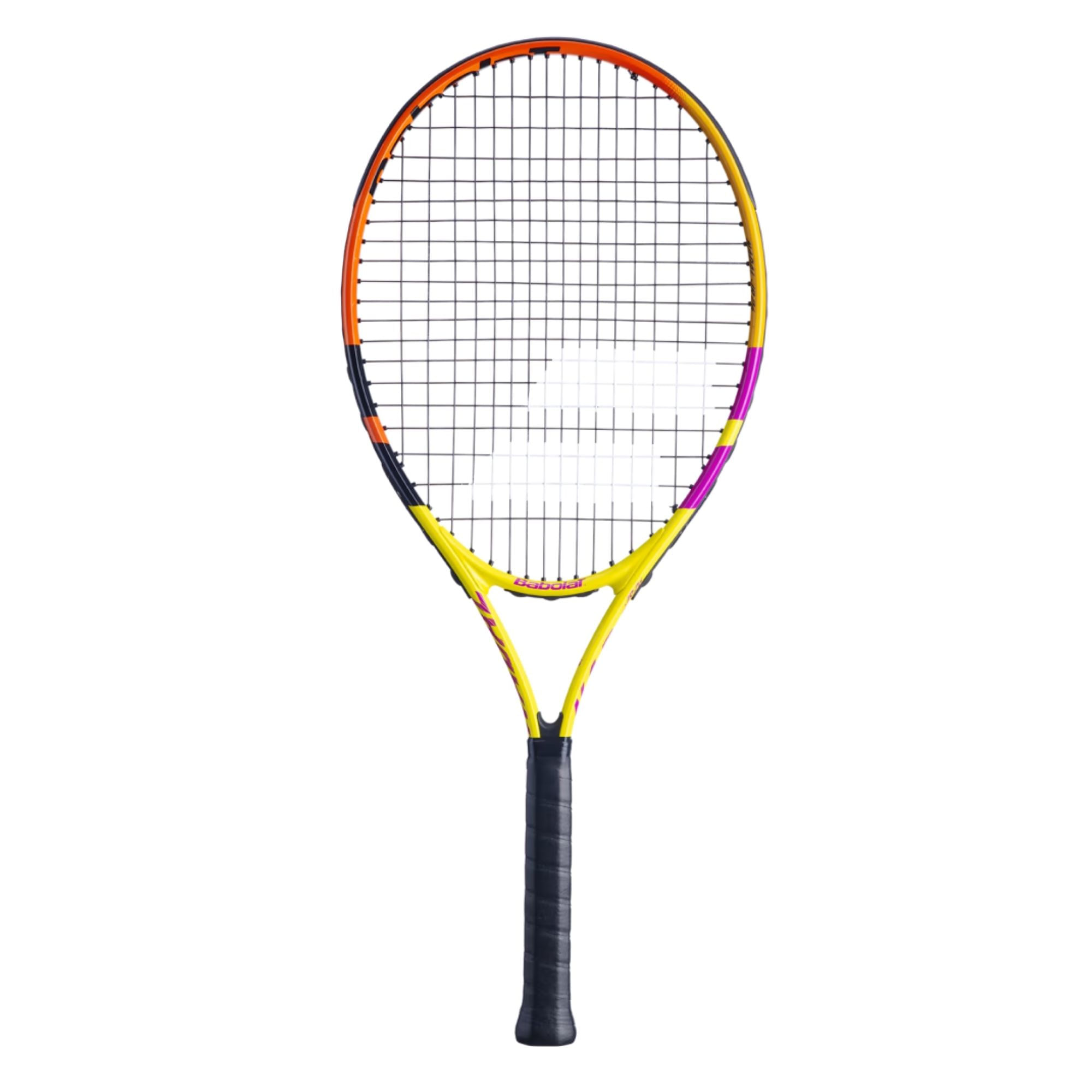 Raquete De Tênis Babolat Nadal Jr 26 Infantil - Amarela/Multicolor