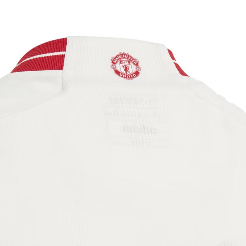Camisa-Manchester-United-III-23-24-Adidas-III-Infantil---Off-White-Vermelha