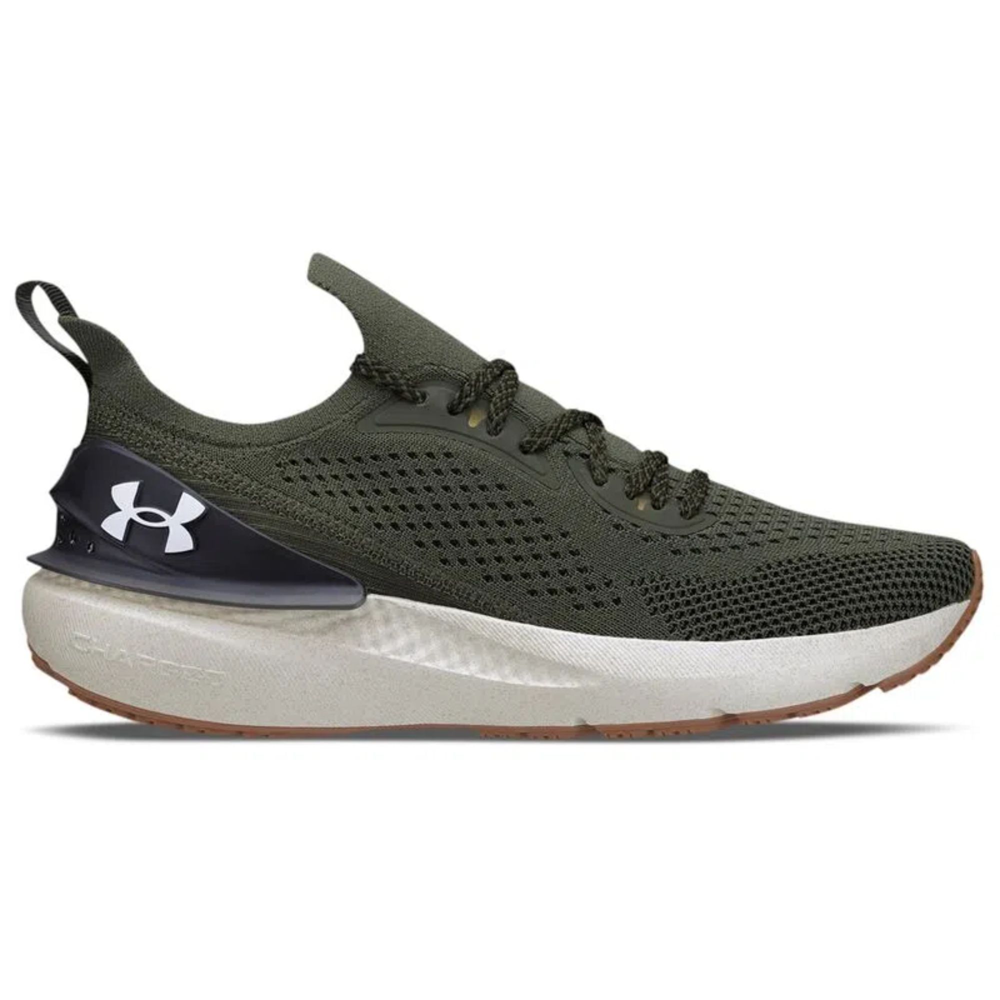 Tênis Under Armour Charged Quicker Unissex - Verde Militar