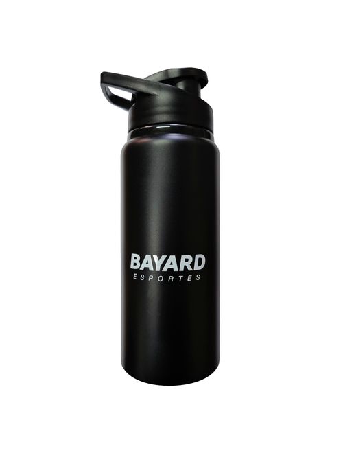 Garrafa Bayard Alumínio 600Ml Unissex - Preta