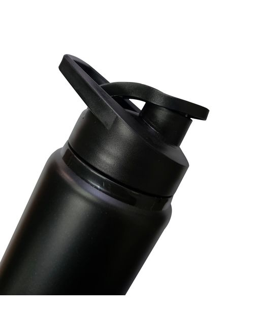 Garrafa Bayard Alumínio 600Ml Unissex - Preta