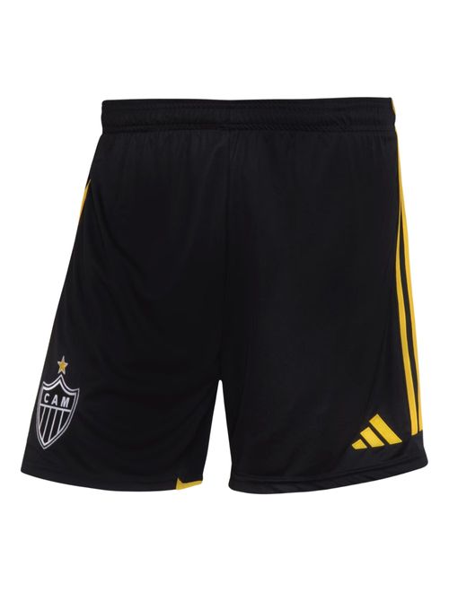 Calção Atletico Mineiro III 23 Adidas Masculino - Preto/Amarelo