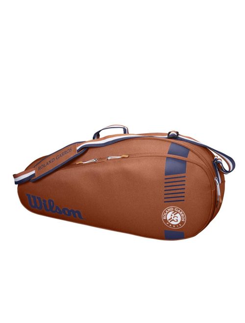 Raqueteira Wilson Roland Garros Team 2023 X3 Unissex - Marrom