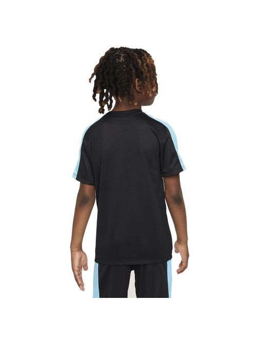 Camisa Nike Kylian Mbappé Dri-Fit Top Infantil Preta/Azul