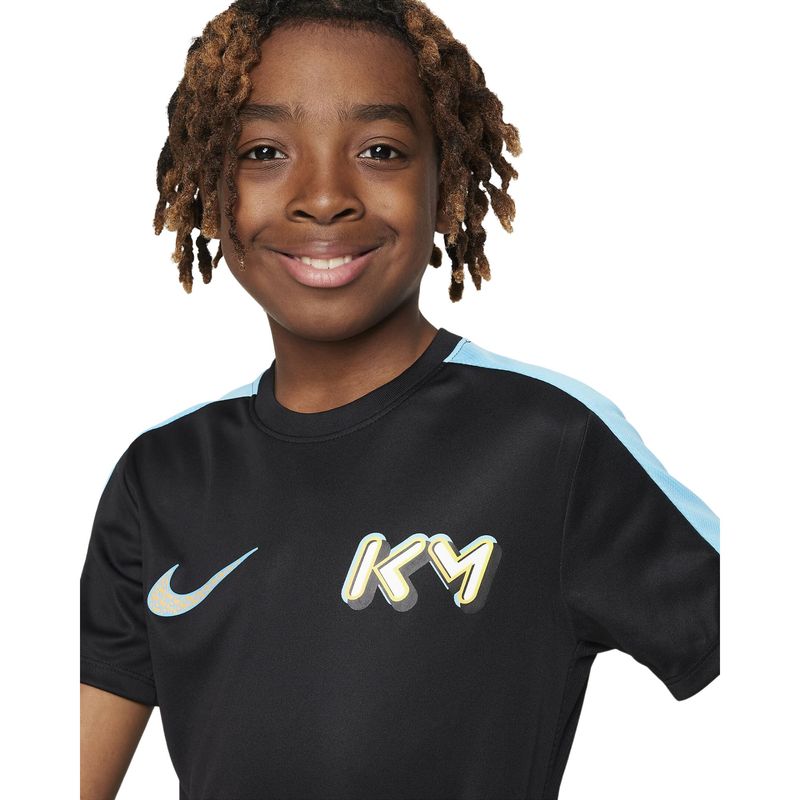 Camisa-Nike-Km-Dri-Fit-Top-Ss-Infantil-Preta-Azul-