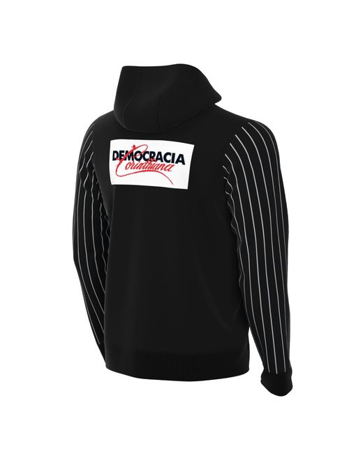 Jaqueta Corinthians Nike Fz Club Bb Gx Infantil - Preta/Branca