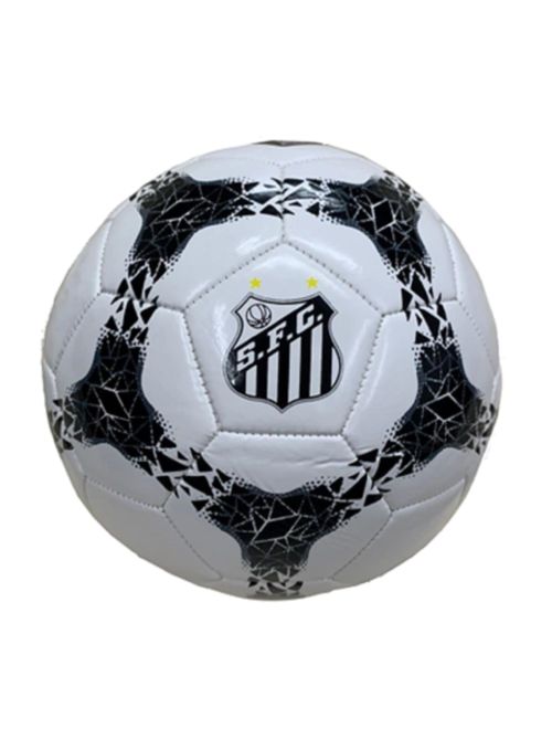 Mini Bola Santos 23 Umbro Unissex - Branca/Preta