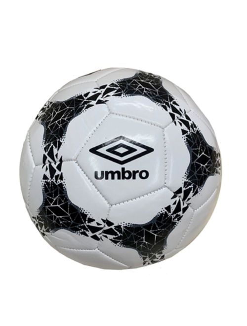 Mini Bola Santos 23 Umbro Unissex - Branca/Preta
