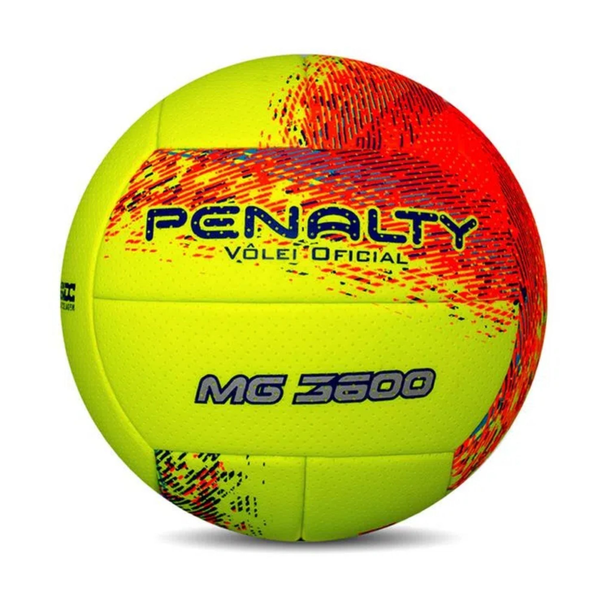 Bola Vôlei Penalty 6.0 PRO X - Amarela/Roxa/Preta